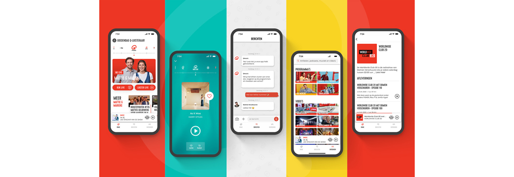 Qmusic lanceert gloednieuwe app