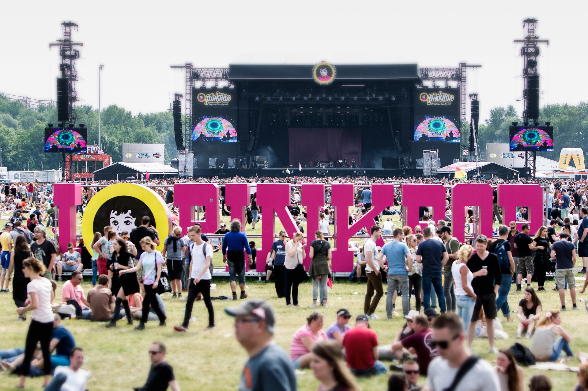 NPO 3FM live aanwezig bij Pinkpop