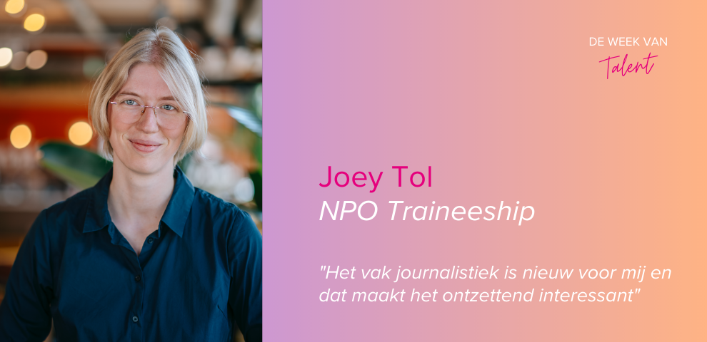 Joey Tol maakt naam bij Klokhuis