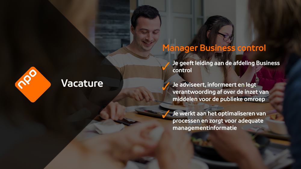 Manager business control NPO