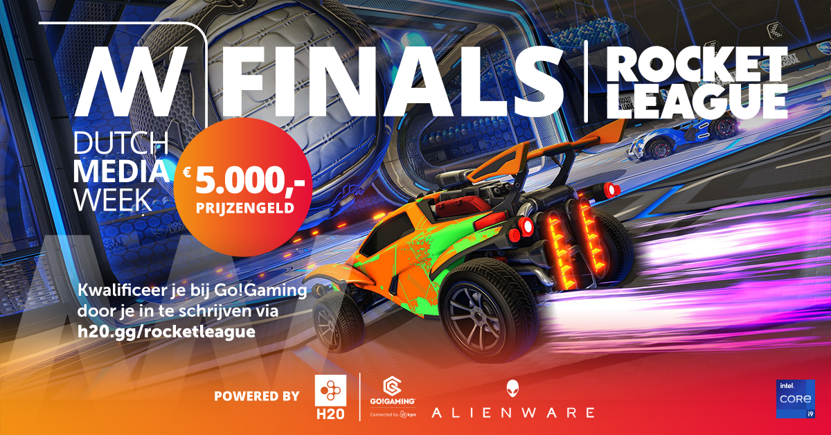 Doe mee aan de Rocket League Final van Dutch Media Week