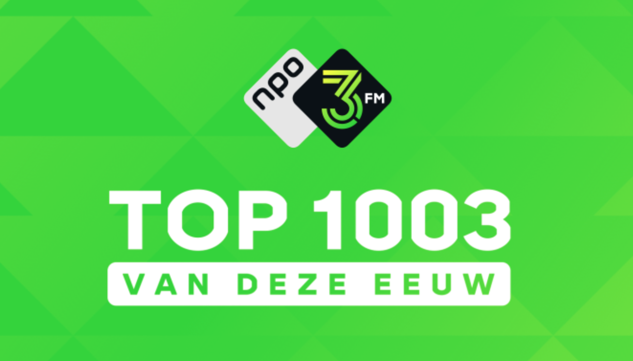 Stemmen op de ‘3FM Top 1003 van deze Eeuw’ kan nu