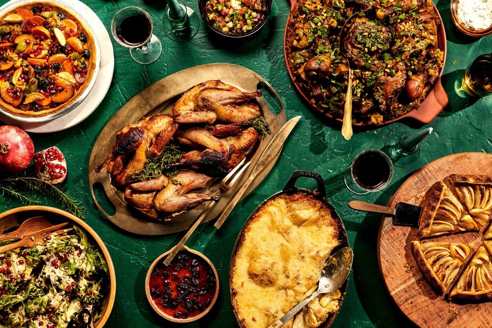 Vier Thanksgiving bij David’s!