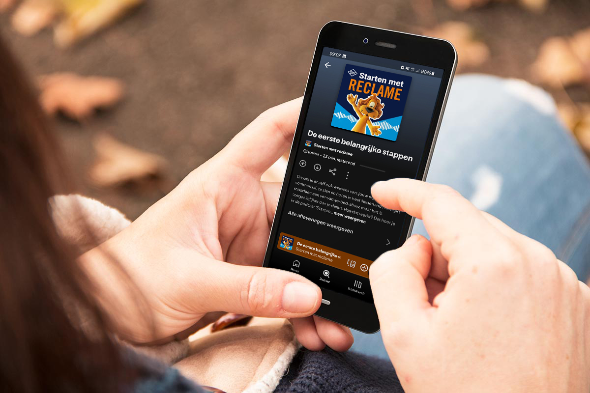 Ster lanceert podcast ‘Starten met reclame’ met Splinter Chabot
