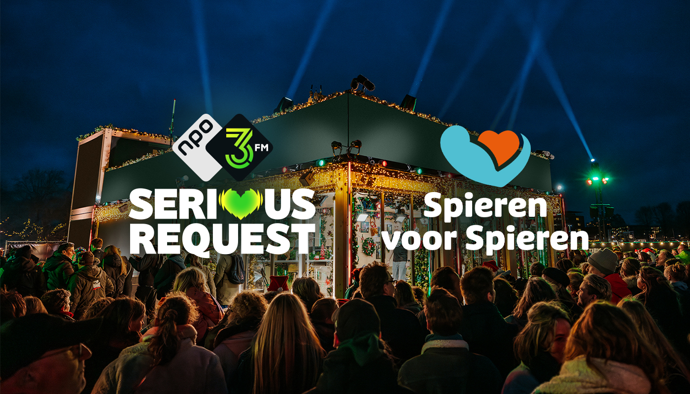 ‘3FM Serious Request 2025’ in actie voor ‘Spieren voor Spieren’