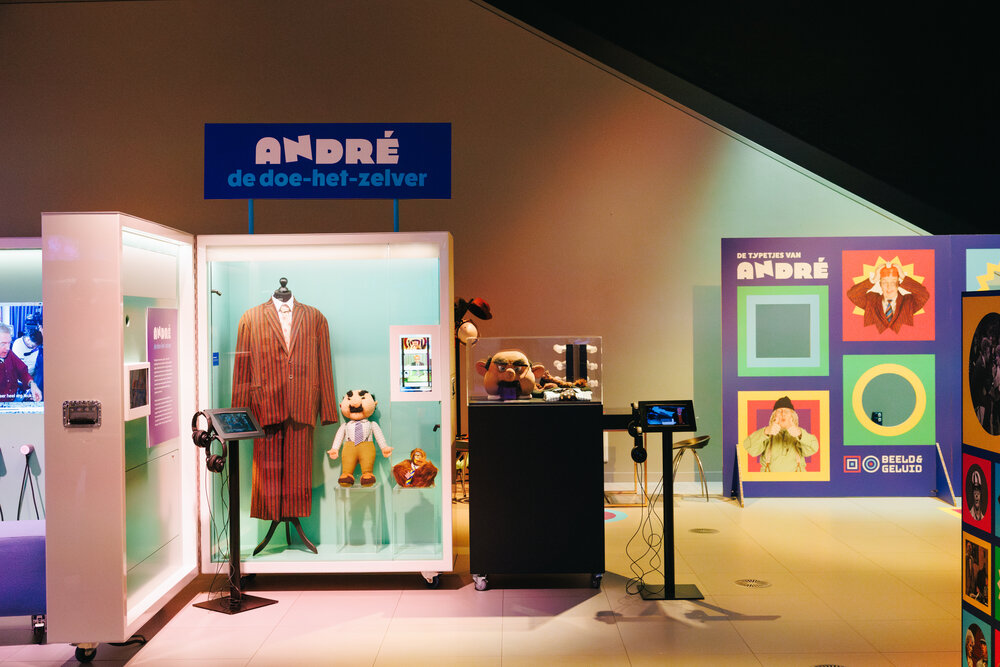 Pop-up expo over André van Duin wegens succes verlengd tot december
