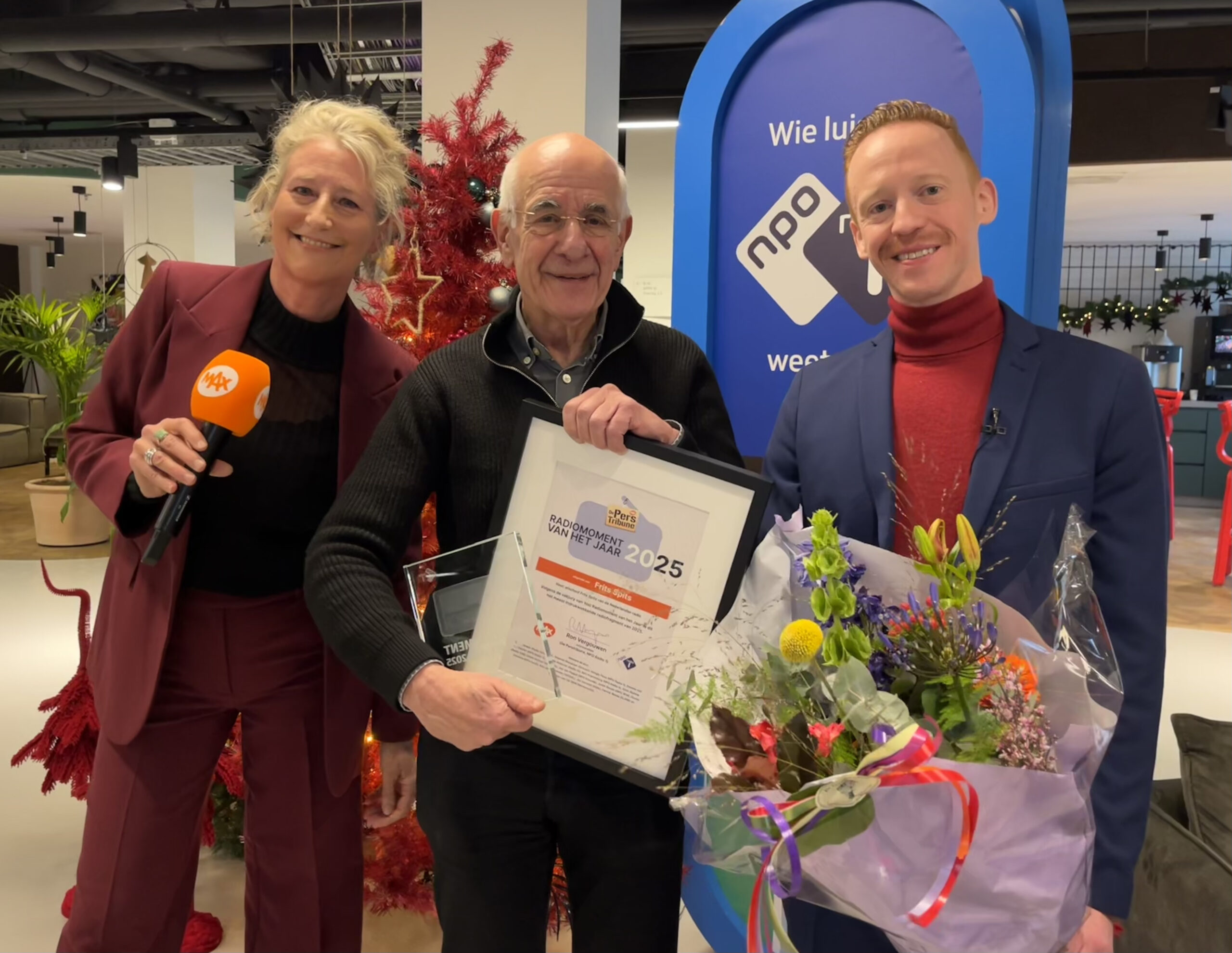 Afscheid Frits Spits gekozen tot ‘Radiomoment van het Jaar 2025’
