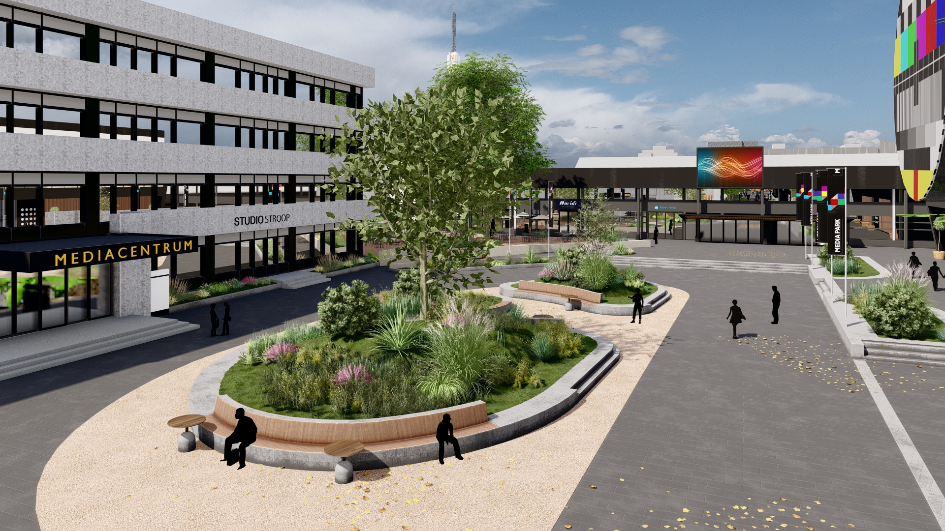Joop van den Endeplein krijgt deze zomer een nieuwe uitstraling